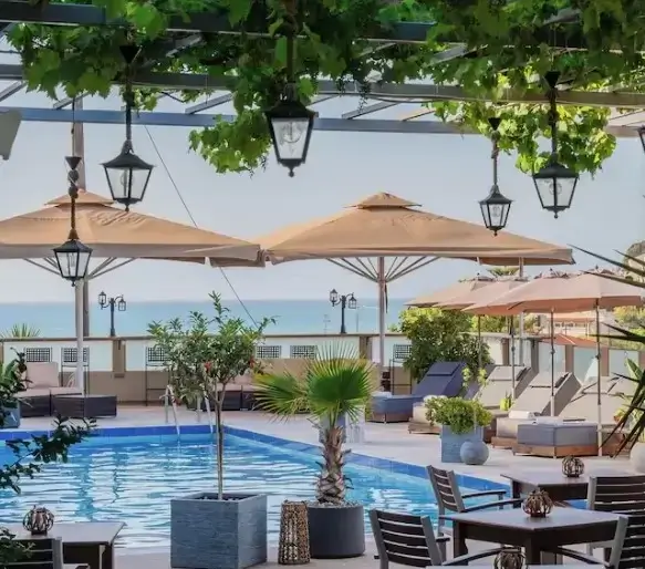 Sunsea Wellness Resort—boutique hotel in Agios Stefanos, northwest Corfu, Greece